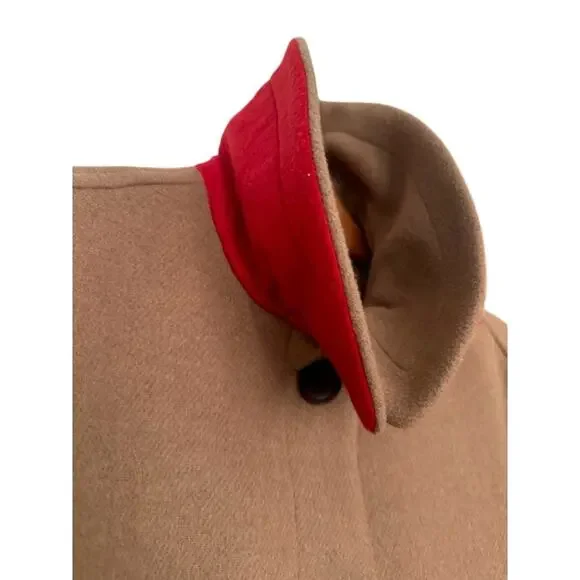 Boden Women's PYM Wool Pea Coat in Camel - Size 8R - Picture 8 of 13